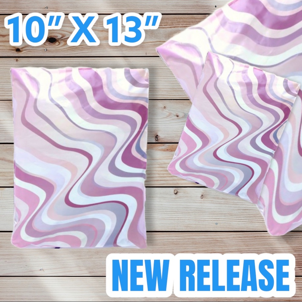 25 10X13 Poly Mailers Abstract Swirl PRICE IS FIRM HOST PICK - Picture 10 of 11